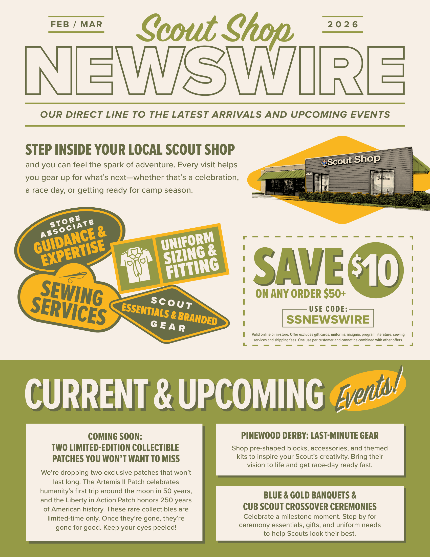 Check out the Scout Shop